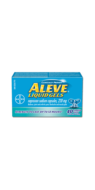 Buy Aleve Liquid Gels 220 Mg At Well.ca | Free Shipping $35+ In Canada