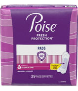 Poise Serviettes Pour Incontinence Absorbance Maximale Longue