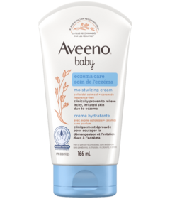 Aveeno crème soin de l'eczéma pour bébé