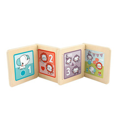 Fisher-Price Wooden Tummy Time Panel