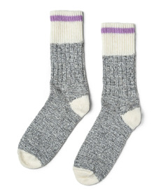 Unified Wool Camp Sock Lavender