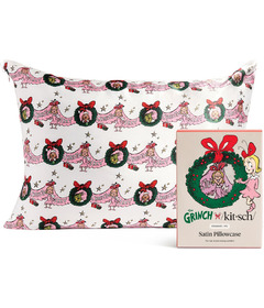 Kitsch x The Grinch Standard Satin Pillowcase Cindy Lou Who