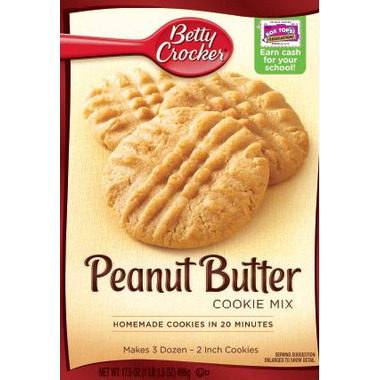 Buy Betty Crocker Peanut Butter Cookie Mix at Well.ca | Free Shipping ...