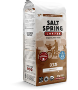 Café Salt Spring Café décaféiné de torréfaction foncée en grains entiers