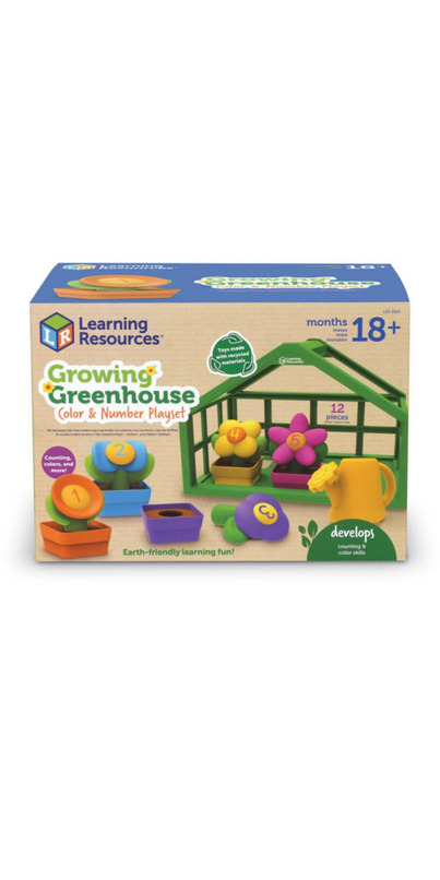 Learning Resources Train Chiffres & Couleurs – Jouet Éducatif 2 En 1, Apprentissage Compter & Formes, Dès 2 Ans