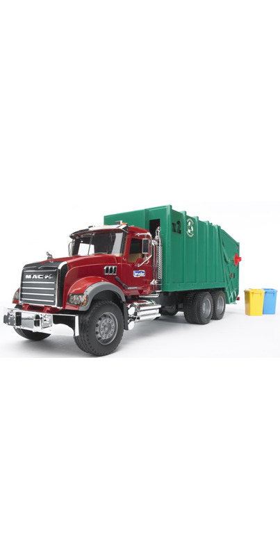 mack granite garbage truck