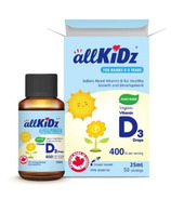 Allkidz Gouttes de vitamine D3 végétaliennes