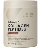 Sports Research Organic Collagen Peptides Dark Chocolate