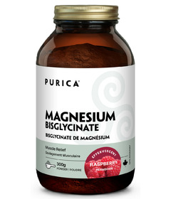 Purica Magnesium Bisglycinate Effervescent Raspberry