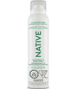 Native Deodorant & Body Spray Eucalyptus & Mint
