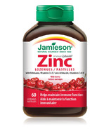 Pastilles de zinc Jamieson Echinacea Vitamines C et D Cerise sauvage