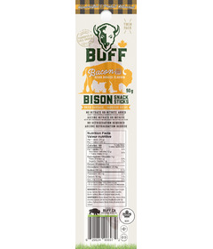 Buff Bison Snack Stick Bacon Burger