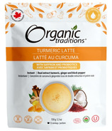 Organic Traditions Turmeric Latte with Saffron and Probiotics