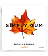 Simply Gum Maple Natural Chewing Gum