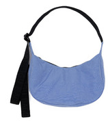 BAGGU Small Nylon Crescent Bag Cornflower