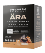 Poudre de protéines Magnum Essentials ARA pour le crème au caramel au café chaud