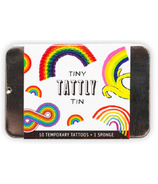 Tattly Tiny Rainbow Tin de tatouage