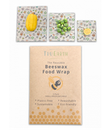 Tru Earth Beeswax Food Wraps Multi Pack
