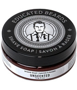 Educated Beards Shave Soap Unscented