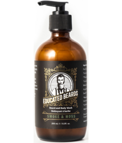 Educated Beards Beard & Body Wash Smoke & Moss