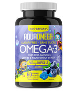 Aqua Omega High DHA Kids Gummies Blueberry