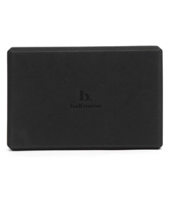 b, halfmoon 3 Inch Recycled Foam Block Black