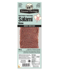 Atwood Heritage Salami Bison Game Meat
