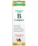 Complexe de vitamine B liquide par Nature's Bounty