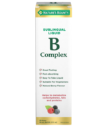 Complexe de vitamine B liquide par Nature's Bounty