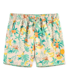 Souris Mini Children Swim Bermuda Shorts Tropical