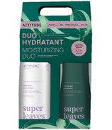 ATTITUDE Duo Shower Gel & Hand Soap Moisturizing White Tea Leaves