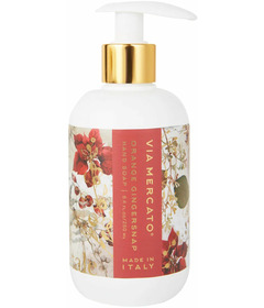 Via Mercato Natale Liquid Soap Orange Ginger Snap