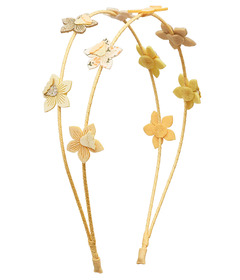 Mimi & Lula Alice Double Headband Daffodil