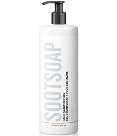 SOOTSOAP Premium Hand Sanitizer Gel Pump
