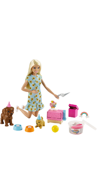 Barbie puppy playset online