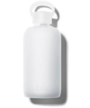 bkr Glass Water Bottle Frost White