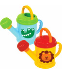 Gowi 1.5L Watering Can Blue and Green/ Yellow and Red