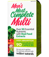 Webber Naturals Men's Most Complete Multi