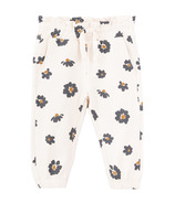 miles the label Baby Floral Print Jogger Beige