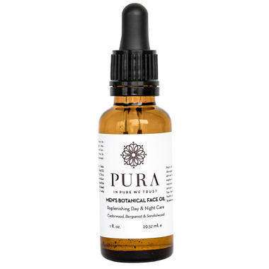 Pura Botanicals Men\'s Botanical Beard & Face Oil Pura Botanicals Men\'s Botanical Beard & Face Oil