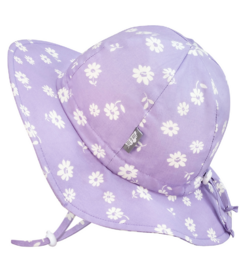 Jan & Jul Cotton Floppy Hat Purple Daisy