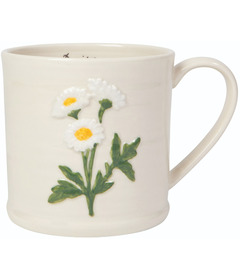Now Designs By Danica Embossed Mug Daisy
