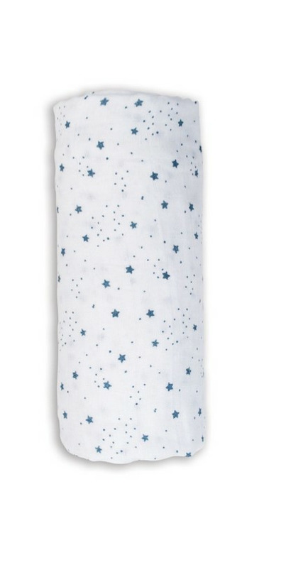 Buy Lulujo Baby Swaddle Blanket Muslin Cotton Stars at Well.ca | Free ...