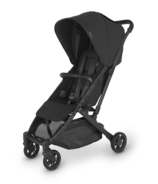 UPPAbaby MINU V2 Poussette Jake Charcoal Carbon Black Leather