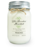 The Scented Market Soy Wax Candle Peaches