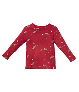 Rise Little Earthling Long Sleeve Jersey Tee Haute Red