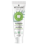 ATTITUDE Toothpaste Fresh Breath Fluoride Free Peppermint
