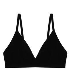 Huha Triangle Bra Black