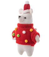 Stephen Joseph Holiday Ornament Polar Bear