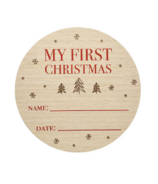Pearhead Wooden First Christmas Sign